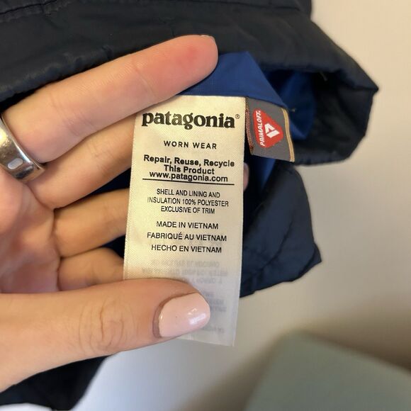 Patagonia Nano Puff Bivy Pullover‎ Puffer Jacket Coat Blue Small Men's Gorpcore - Picture 7 of 10